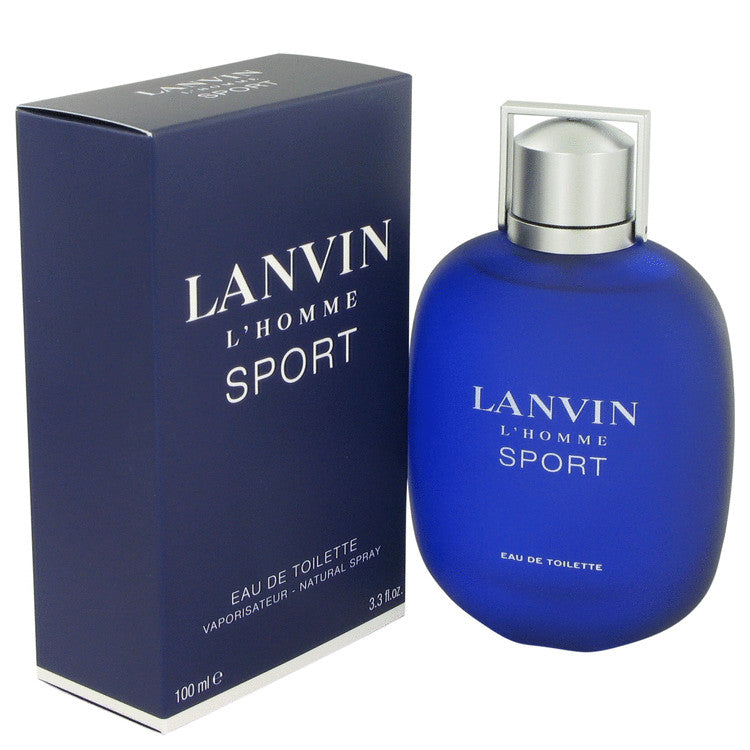 Lanvin L'homme Sport by Lanvin Eau De Toilette Spray 3.3 oz for Men - Fragrance Spice
