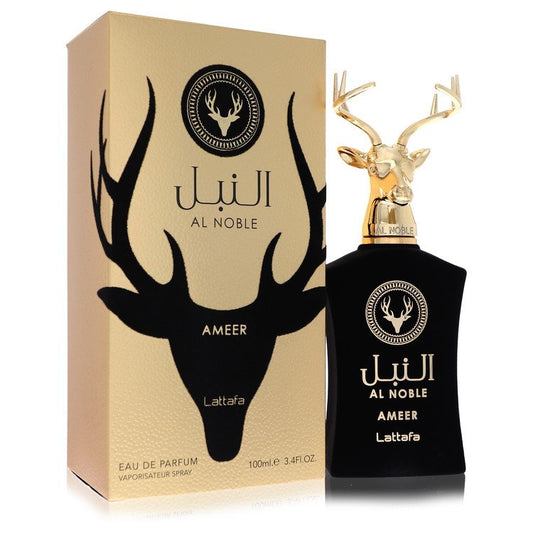 Lattafa Al Noble Ameer by Lattafa Eau De Parfum Spray (Unisex) 3.4 oz for Men - Fragrance Spice
