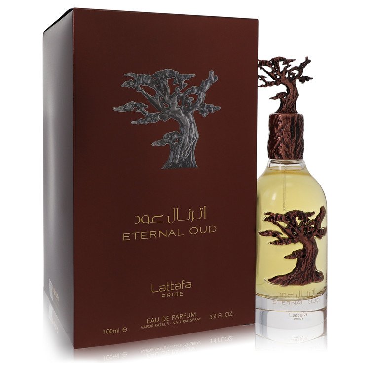 Lattafa Eternal Oud Pride by Lattafa Eau De Parfum Spray (Unisex) 3.4 oz for Women - Fragrance Spice