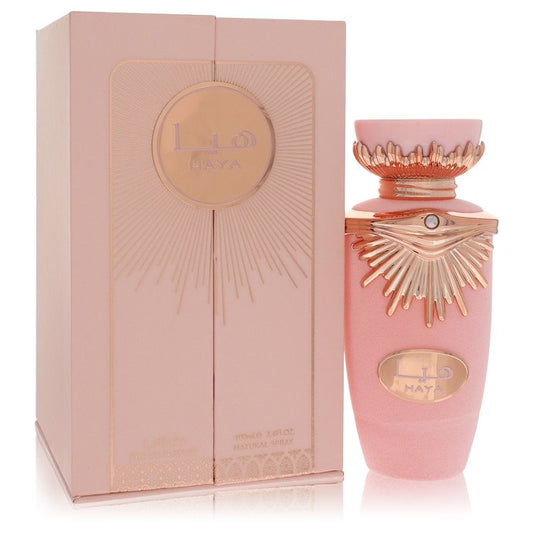 Lattafa Haya by Lattafa Eau De Parfum Spray 3.4 oz for Women - Fragrance Spice