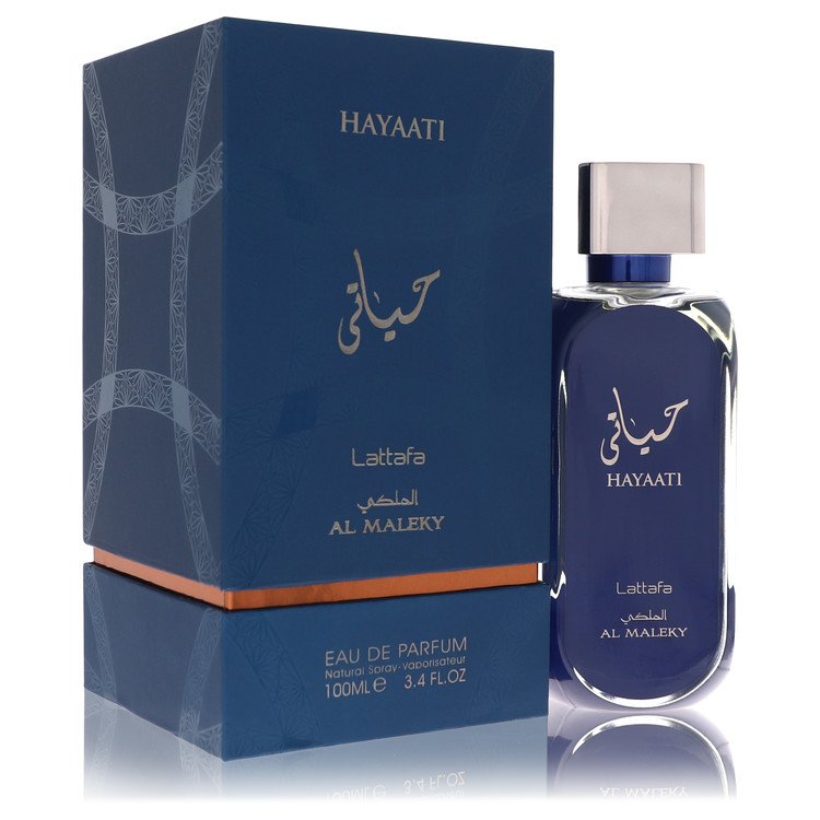 Lattafa Hayaati Al Maleky by Lattafa Eau De Parfum Spray 3.4 oz for Men - Fragrance Spice