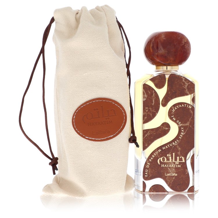 Lattafa Hayaatim by Lattafa Eau De Parfum Spray (Unisex) 3.4 oz for Men - Fragrance Spice