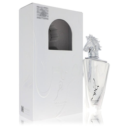 Lattafa Maahir Legacy by Lattafa Eau De Parfum Spray 3.4 oz for Men - Fragrance Spice