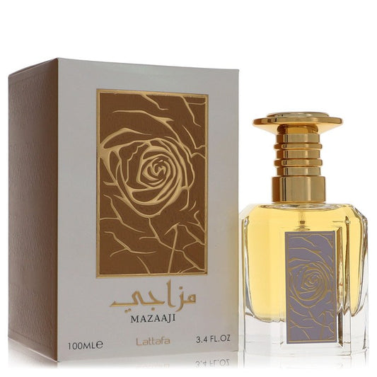 Lattafa Masaaji by Lattafa Eau De Parfum Spray (Unisex) 3.4 oz for Women - Fragrance Spice