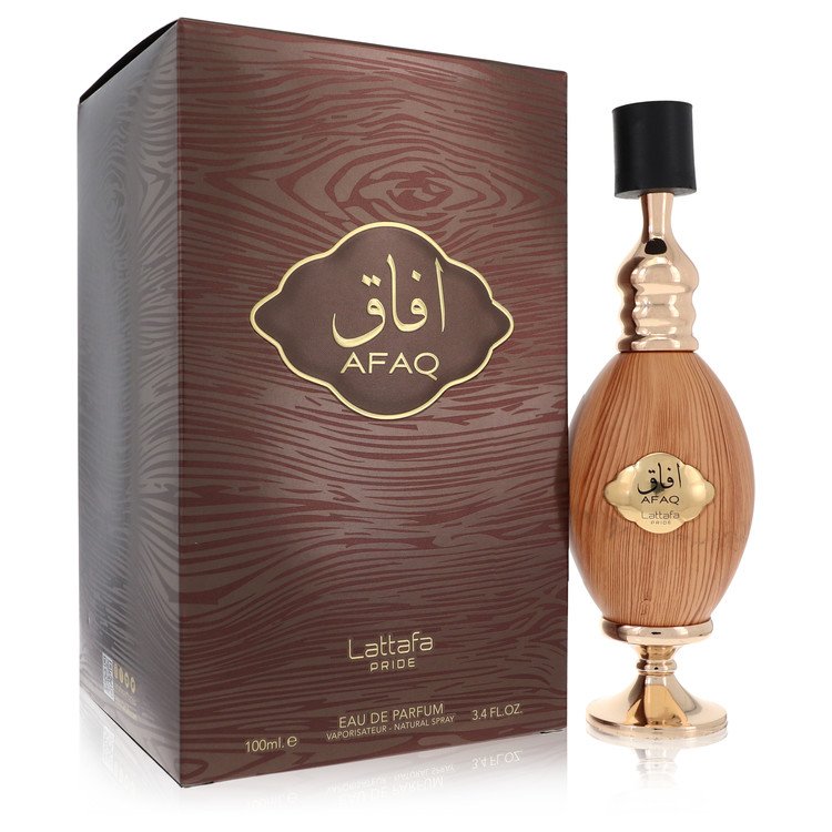 Lattafa Pride Afaq Gold by Lattafa Eau De Parfum Spray (Unisex) 3.4 oz for Women - Fragrance Spice