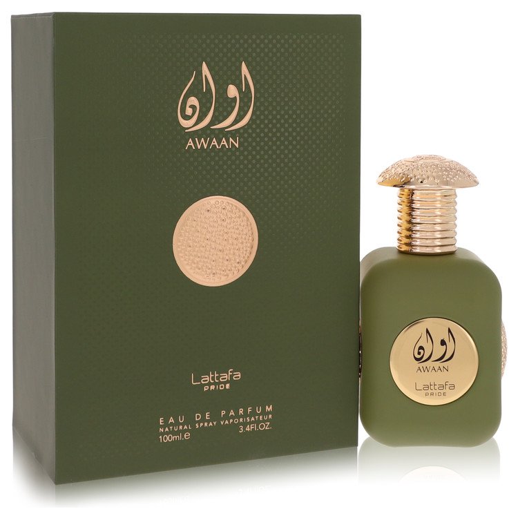 Lattafa Pride Awaan by Lattafa Eau De Parfum Spray (Unisex) 3.4 oz for Men - Fragrance Spice