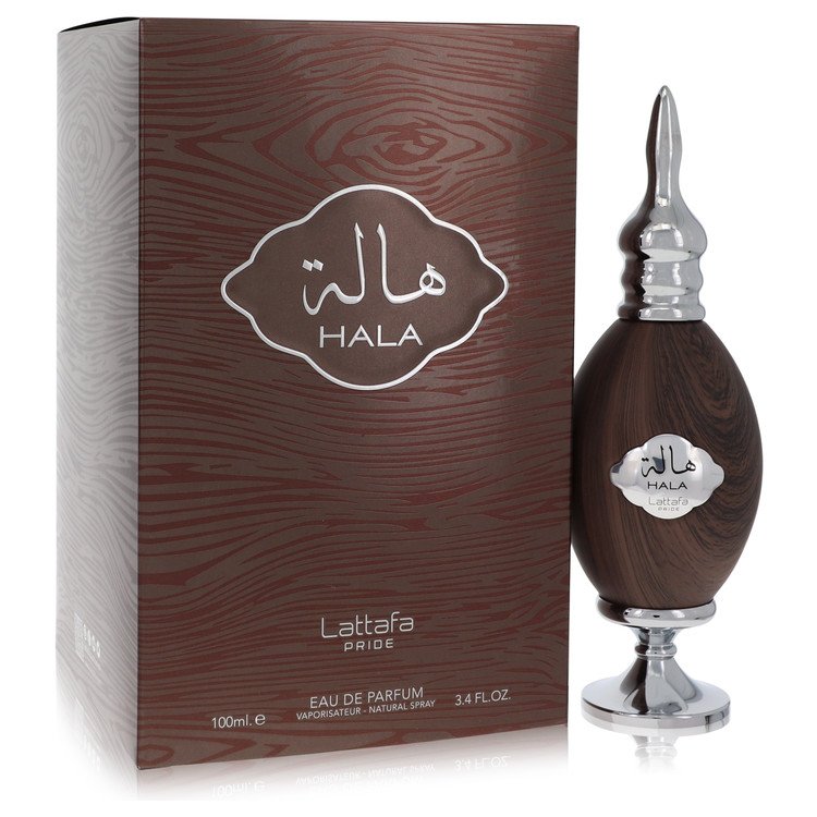 Lattafa Pride Hala Silver by Lattafa Eau De Parfum Spray 3.4 oz for Men - Fragrance Spice
