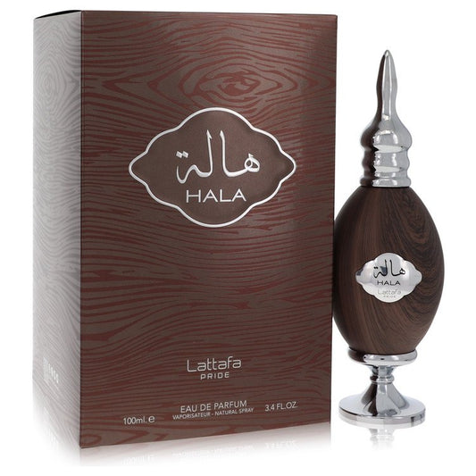 Lattafa Pride Hala Silver by Lattafa Eau De Parfum Spray 3.4 oz for Men - Fragrance Spice