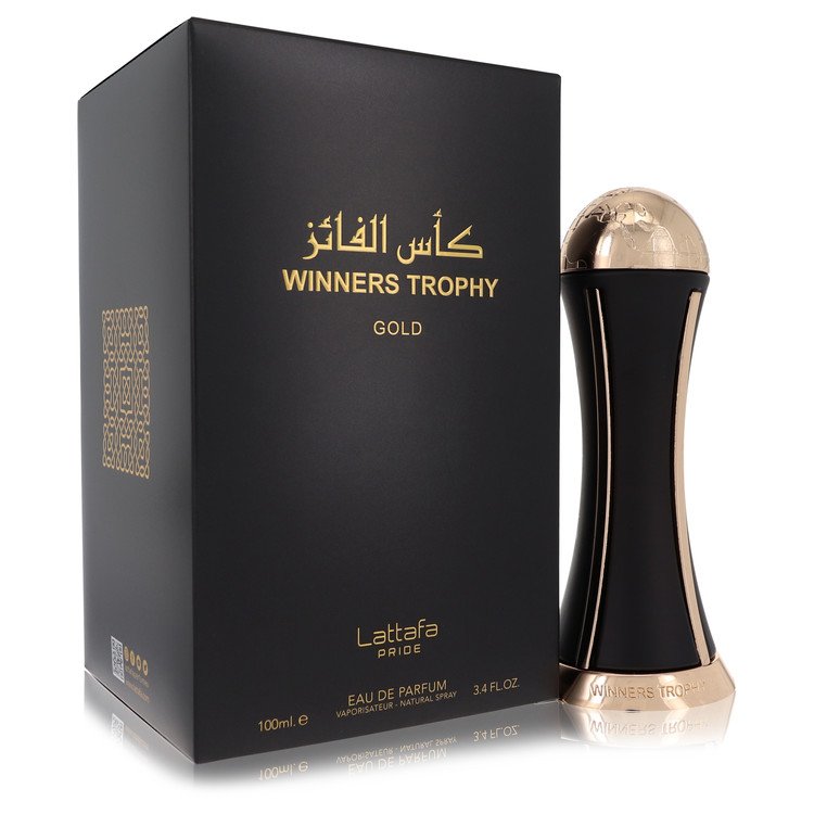 Lattafa Pride Winners Trophy Gold by Lattafa Eau De Parfum Spray 3.4 oz for Women - Fragrance Spice