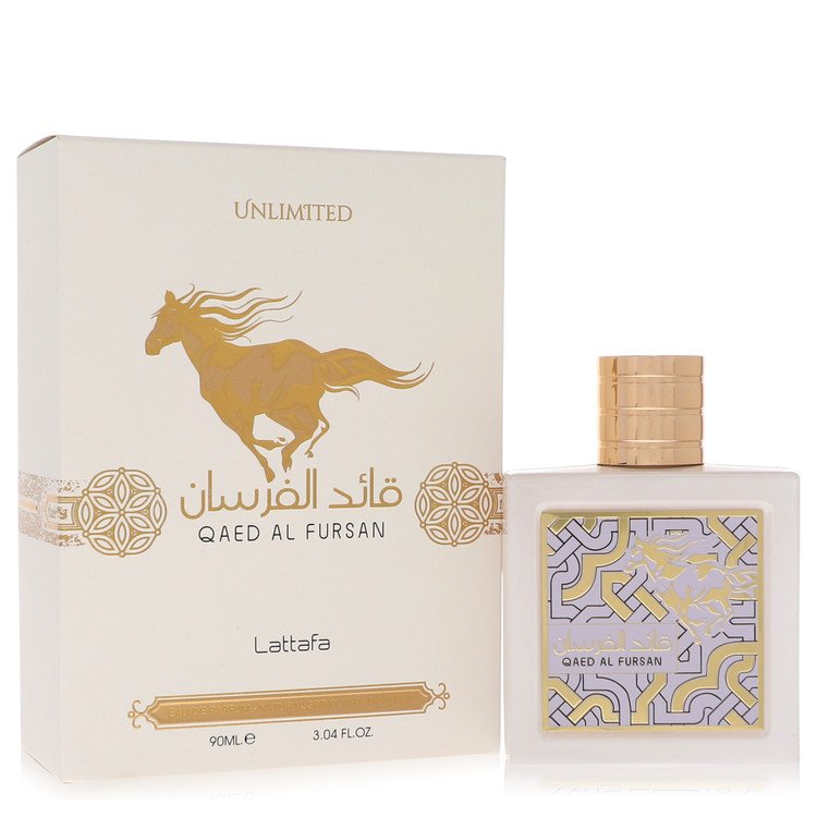 Lattafa Qaed Al Fursan Unlimited by Lattafa Eau De Parfum Spray (Unisex) 3.04 oz for Men - Fragrance Spice