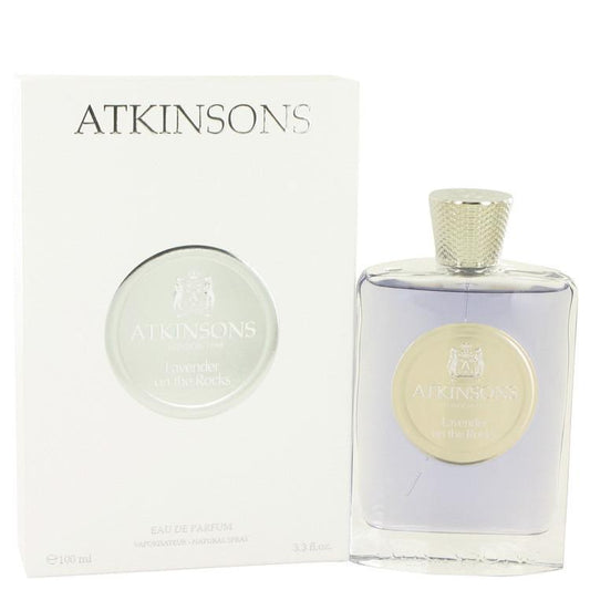 Lavender on the Rocks by Atkinsons Eau De Parfum Spray 3.3 oz for Women - Fragrance Spice