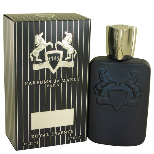 Layton Royal Essence by Parfums De Marly Eau De Parfum Spray 4.2 oz for Men - Fragrance Spice