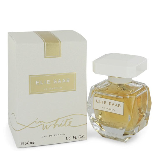 Le Parfum Elie Saab In White by Elie Saab Eau De Parfum Spray 1.7 oz for Women - Fragrance Spice