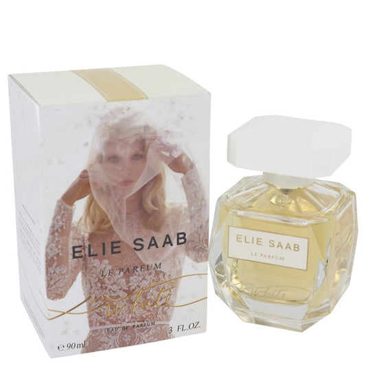 Le Parfum Elie Saab In White by Elie Saab Eau De Parfum Spray 3 oz for Women - Fragrance Spice