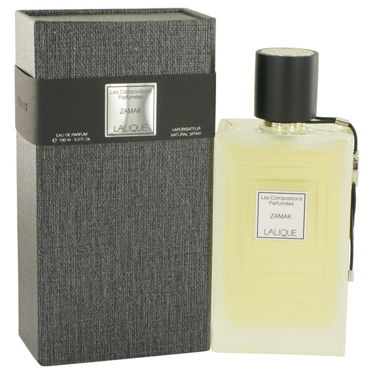 Les Compositions Parfumees Zamac by Lalique Eau De Parfum Spray 3.3 oz for Women - Fragrance Spice