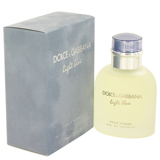 Light Blue by Dolce & Gabbana Eau De Toilette Spray 2.5 oz for Men - Fragrance Spice