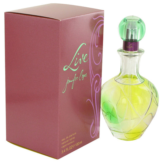 Live by Jennifer Lopez Eau De Parfum Spray 3.4 oz for Women - Fragrance Spice