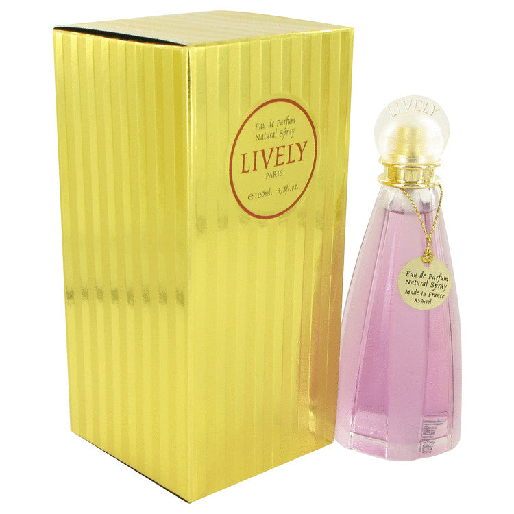 Lively by Parfums Lively Eau De Parfum Spray 3.3 oz for Women - Fragrance Spice