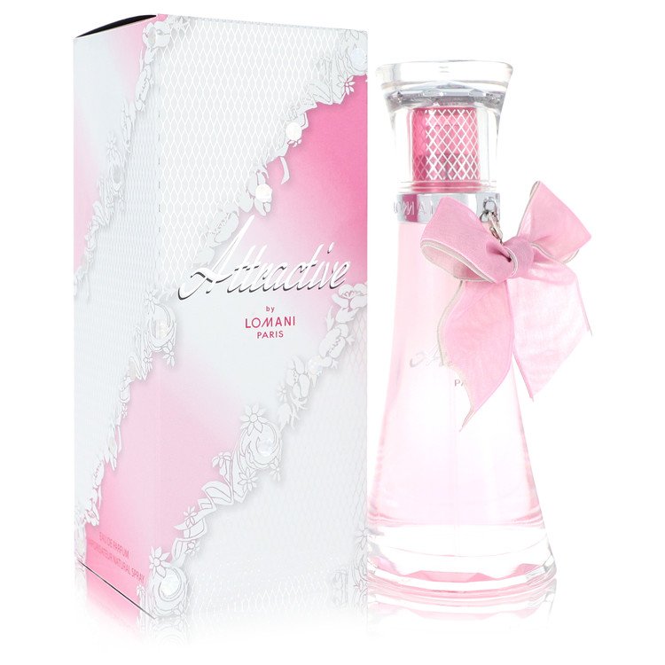 Lomani Attractive by Lomani Eau De Parfum Spray 3.3 oz for Women - Fragrance Spice