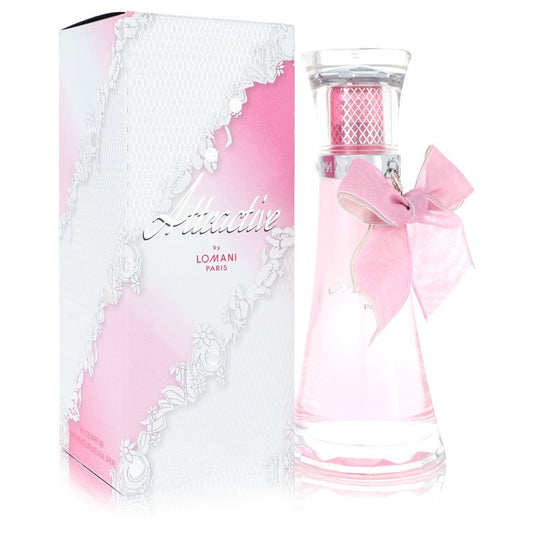 Lomani Attractive by Lomani Eau De Parfum Spray 3.3 oz for Women - Fragrance Spice
