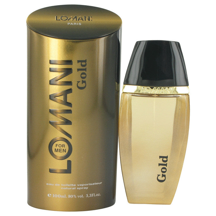 Lomani Gold by Lomani Eau De Toilette Spray 3.3 oz for Men - Fragrance Spice