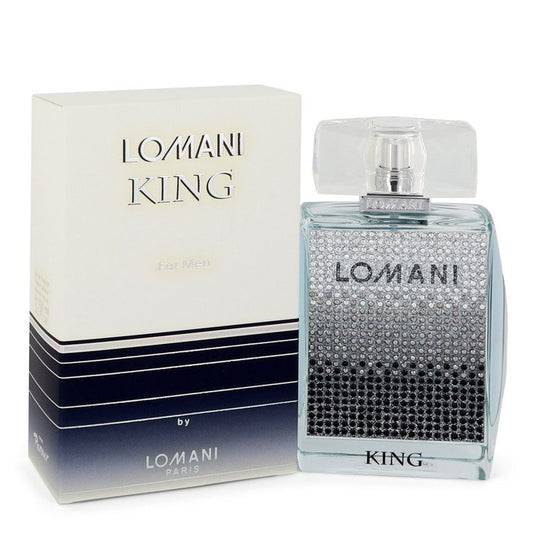 Lomani King by Lomani Eau De Toilette Spray 3.3 oz for Men - Fragrance Spice