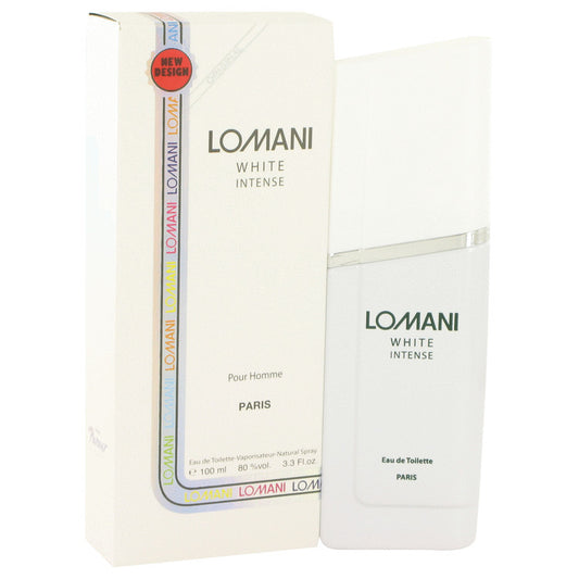 Lomani White Intense by Lomani Eau De Toilette Spray 3.3 oz for Men - Fragrance Spice