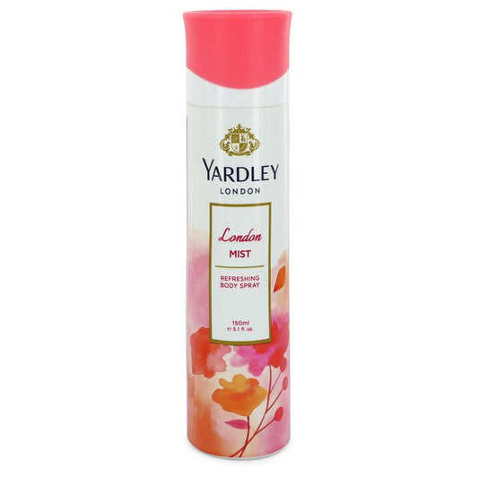 London Mist by Yardley London Refreshing Body Spray 5 oz for Women - Fragrance Spice