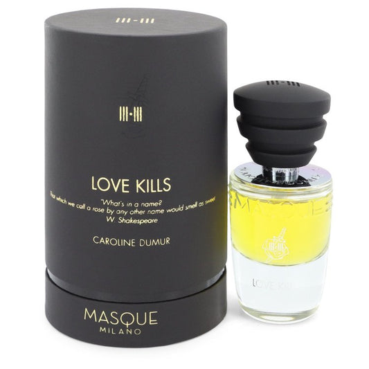 Love Kills by Masque Milano Eau De Parfum Spray 1.18 oz for Women - Fragrance Spice