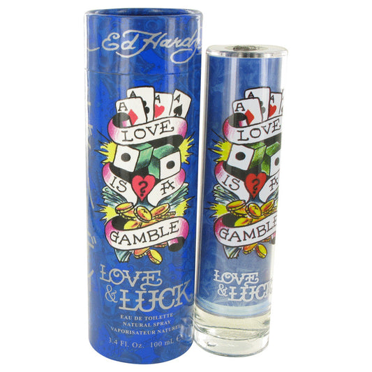 Love & Luck by Christian Audigier Eau De Toilette Spray 3.4 oz for Men - Fragrance Spice