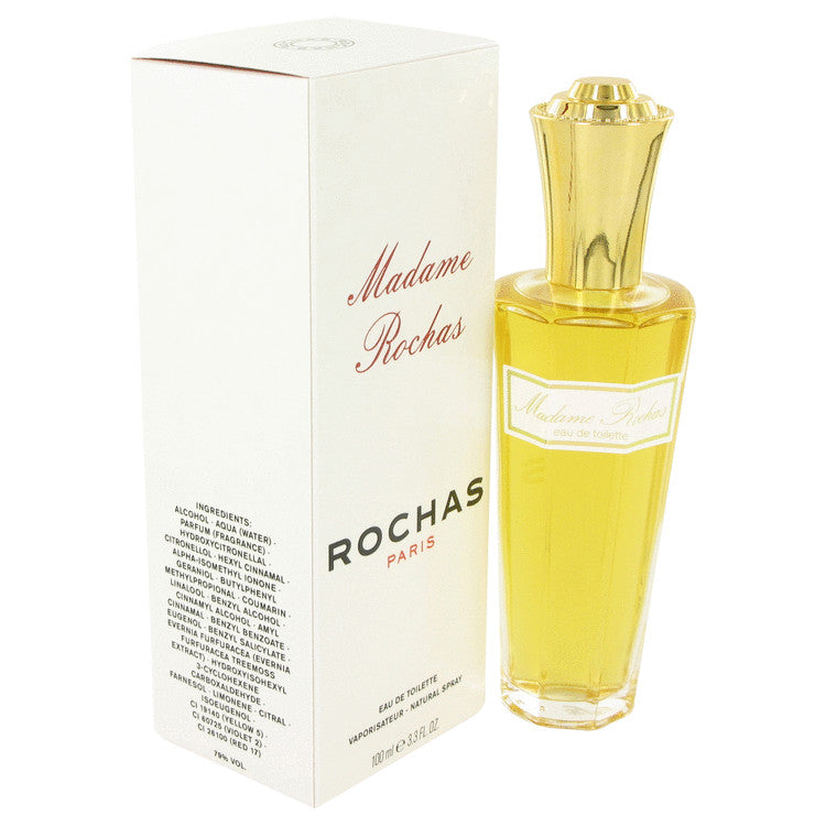 MADAME ROCHAS by Rochas Eau De Toilette Spray 3.4 oz for Women - Fragrance Spice