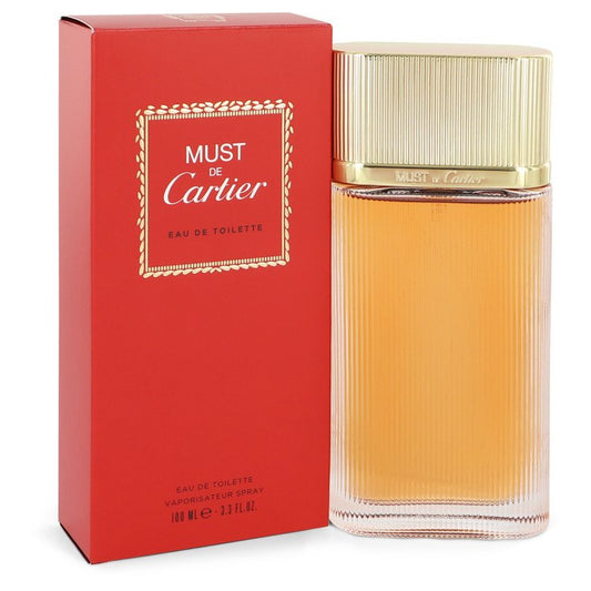 MUST DE CARTIER by Cartier Eau De Toilette Spray 3.4 oz - Fragrance Spice