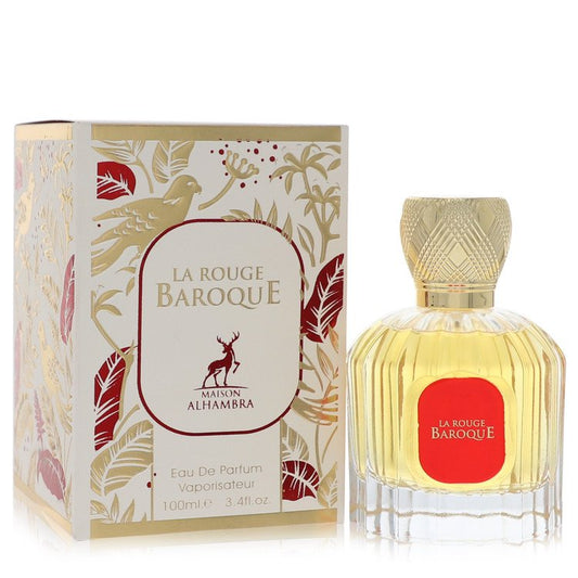 Maison Alhambra Baroque Rouge 540 by Maison Alhambra Eau De Parfum Spray (Unisex) 3.4 oz for Women - Fragrance Spice