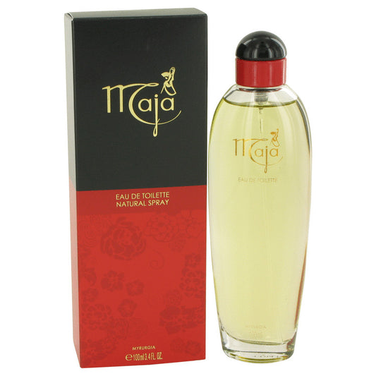 Maja by Myrurgia Eau De Toilette Spray 3.4 oz for Women - Fragrance Spice