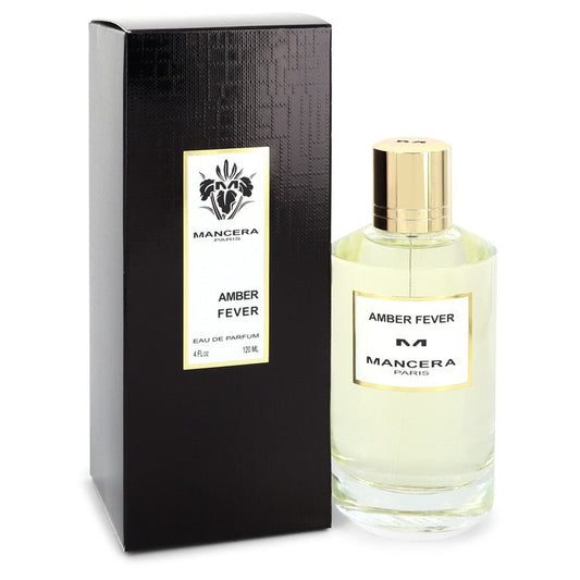 Mancera Amber Fever by Mancera Eau De Parfum Spray (Unisex) 4 oz for Women - Fragrance Spice