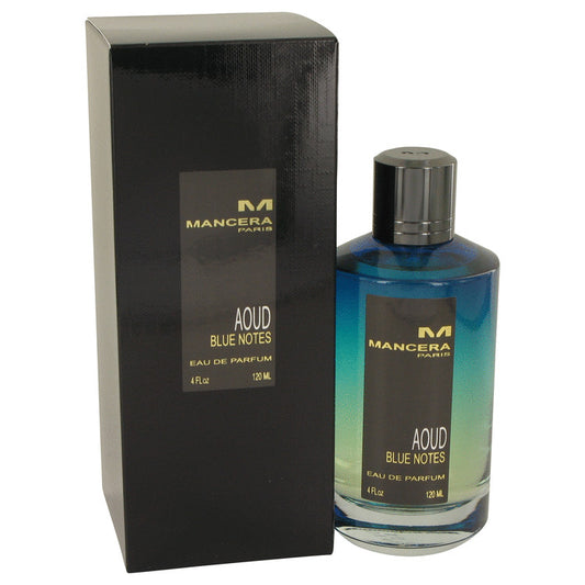 Mancera Aoud Blue Notes by Mancera Eau De Parfum Spray (Unisex )unboxed 4 oz for Women - Fragrance Spice