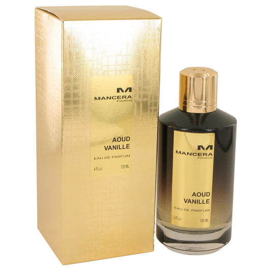 Mancera Aoud Vanille by Mancera Eau De Parfum Spray (Unisex) 4 oz for Women - Fragrance Spice