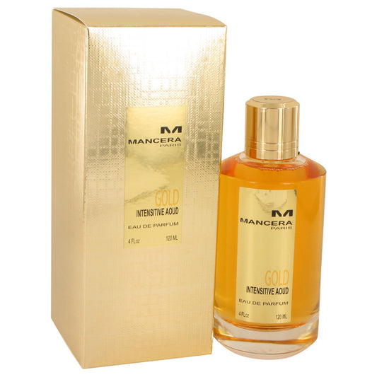 Mancera Intensitive Aoud Gold by Mancera Eau De Parfum Spray (Unisex) 4 oz for Women - Fragrance Spice