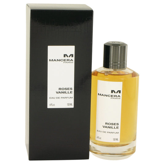 Mancera Roses Vanille by Mancera Eau De Parfum Spray 4 oz for Women - Fragrance Spice