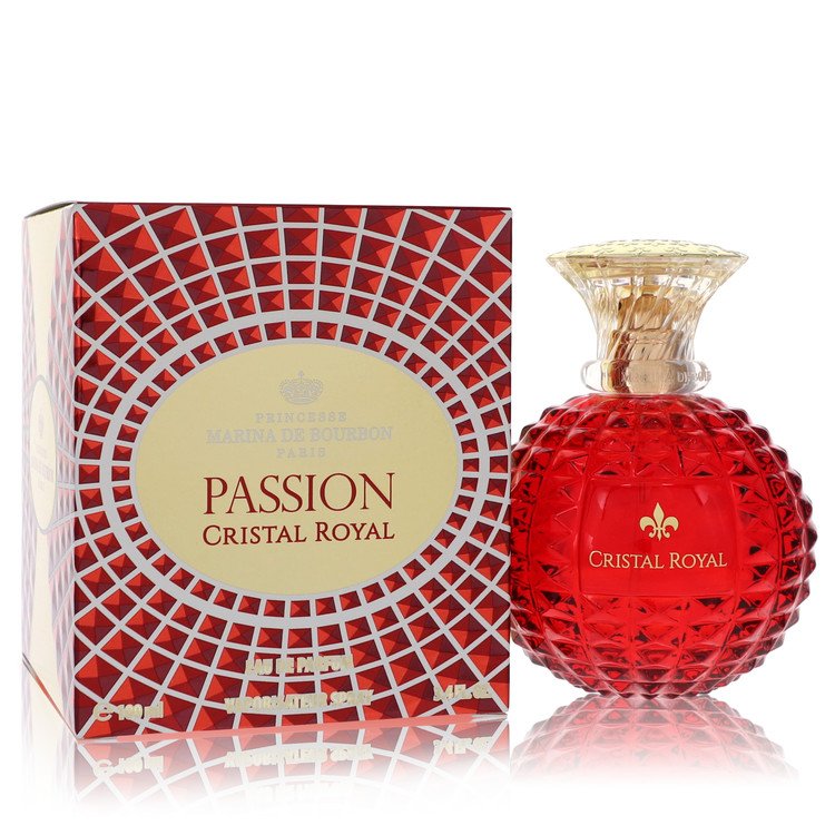 Marina De Bourbon Cristal Royal Passion by Marina De Bourbon Eau De Parfum Spray 3.4 oz for Women - Fragrance Spice