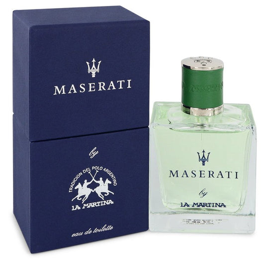 Maserati La Martina by La Martina Eau De Toilette Spray 3.4 oz for Men - Fragrance Spice