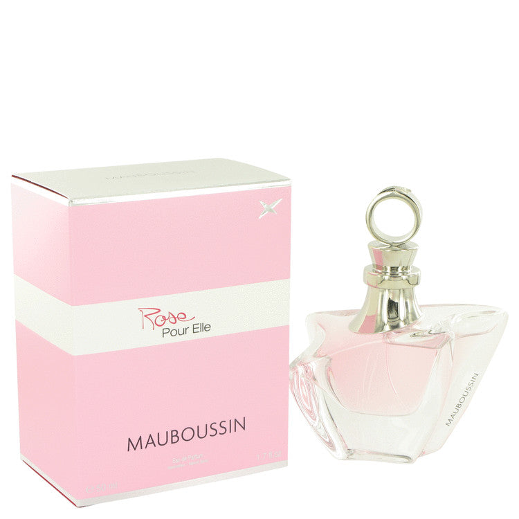 Mauboussin Rose Pour Elle by Mauboussin Eau De Parfum Spray 1.7 oz for Women - Fragrance Spice
