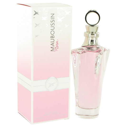 Mauboussin Rose Pour Elle by Mauboussin Eau De Parfum Spray 3.4 oz for Women - Fragrance Spice