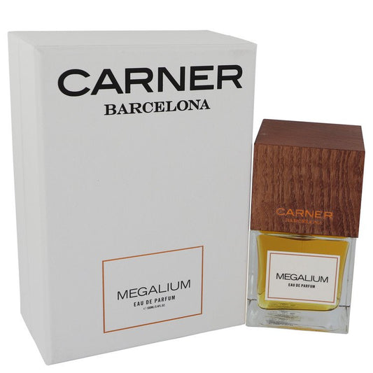 Megalium by Carner Barcelona Eau De Parfum Spray (Unisex) 3.4 oz for Women - Fragrance Spice