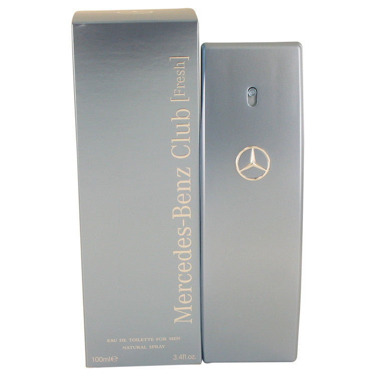 Mercedes Benz Club Fresh by Mercedes Benz Eau De Toilette Spray 3.4 oz for Men - Fragrance Spice