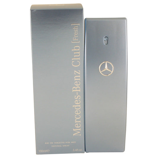 Mercedes Benz Club Fresh by Mercedes Benz Eau De Toilette Spray 3.4 oz for Men - Fragrance Spice