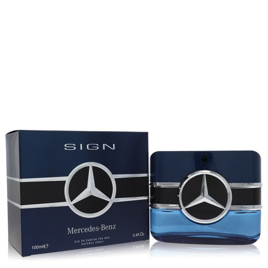 Mercedes Benz Sign by Mercedes Benz Eau De Parfum Spray 3.4 oz for Men - Fragrance Spice