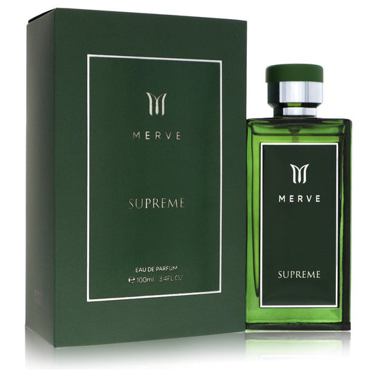 Merve Supreme by Merve Eau De Parfum Spray (Unisex) 3.4 oz for Women - Fragrance Spice