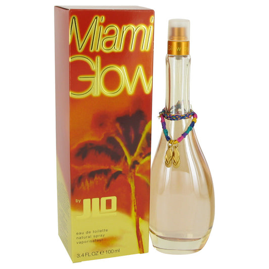 Miami Glow by Jennifer Lopez Eau De Toilette Spray 3.3 oz for Women - Fragrance Spice
