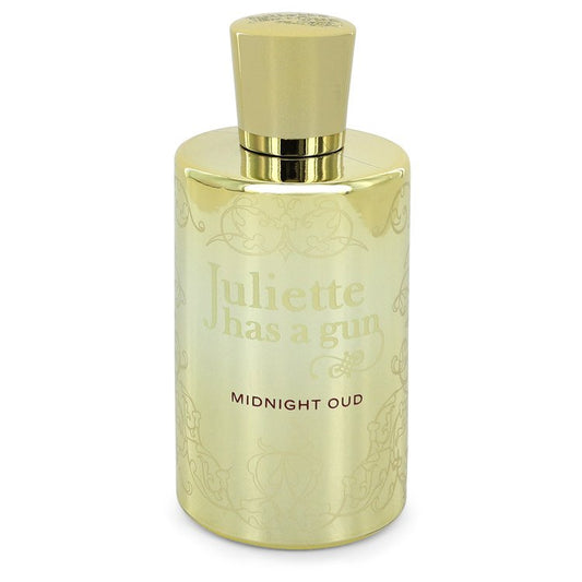 Midnight Oud by Juliette Has a Gun Eau De Parfum Spray (Tester) 3.4 oz for Women - Fragrance Spice
